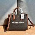 Michael Kors Mirella Small Tote Bag – Brown Signature Canvas