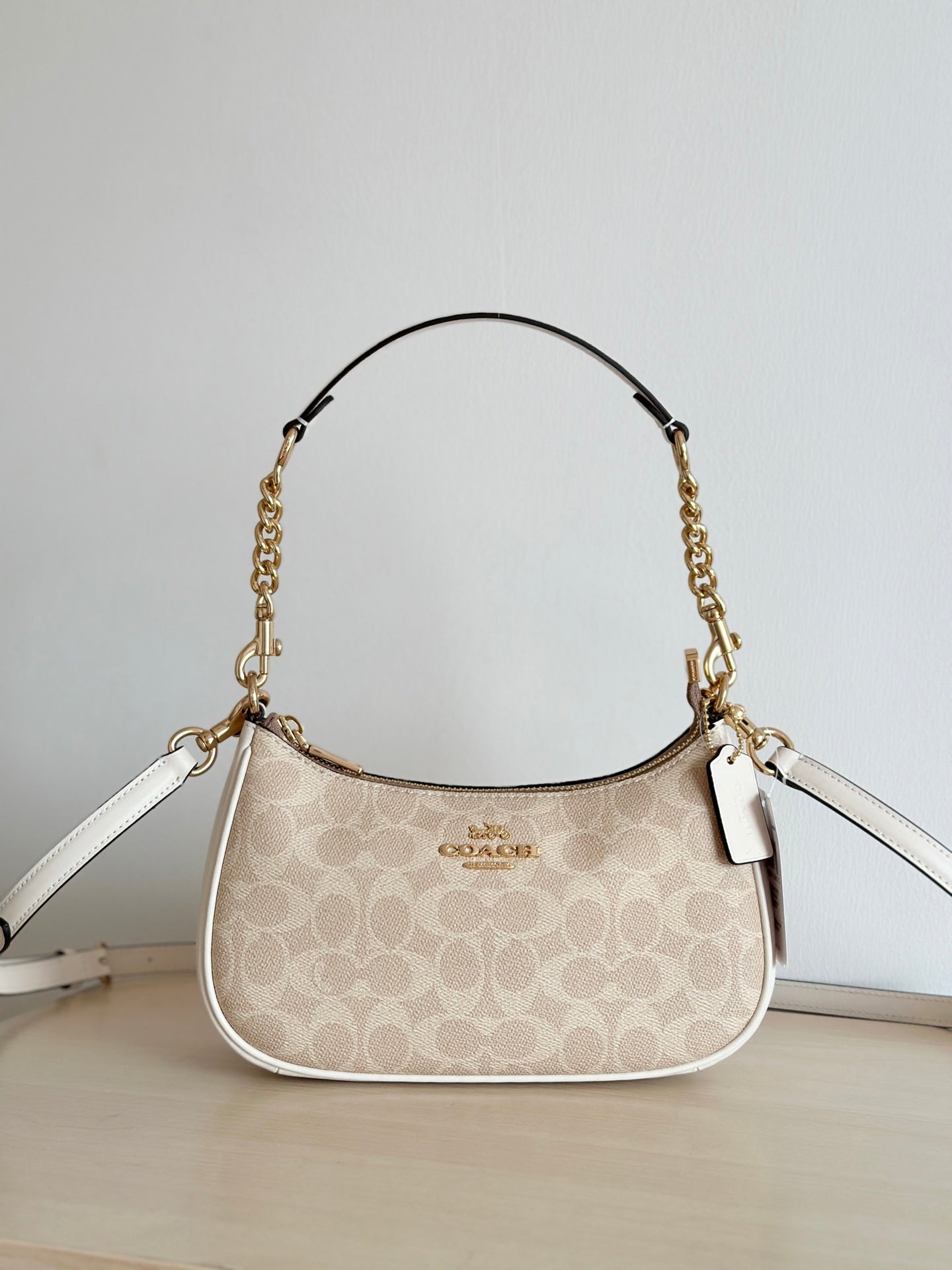 COACH Teri Shoulder Bag – Signature Canvas