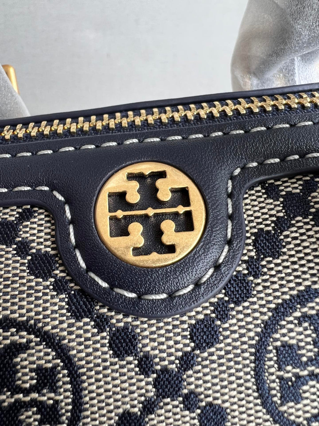 Elegant Monogram Mini Boston Bag with Strap