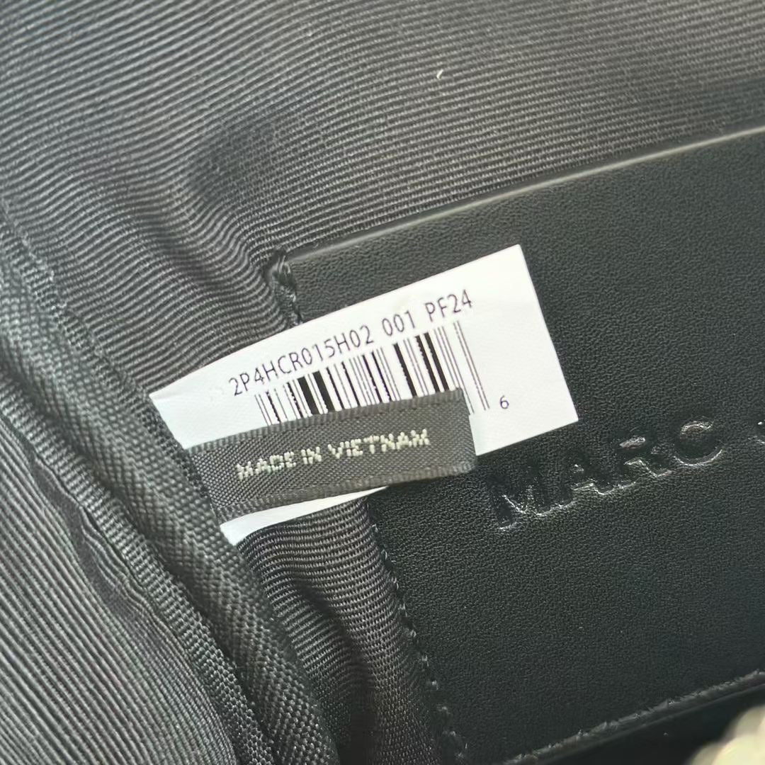 Marc Jacobs The Covered J Marc Cube Bag – Black