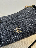 CK Tweed Underarm Bag – Elegant & Versatile