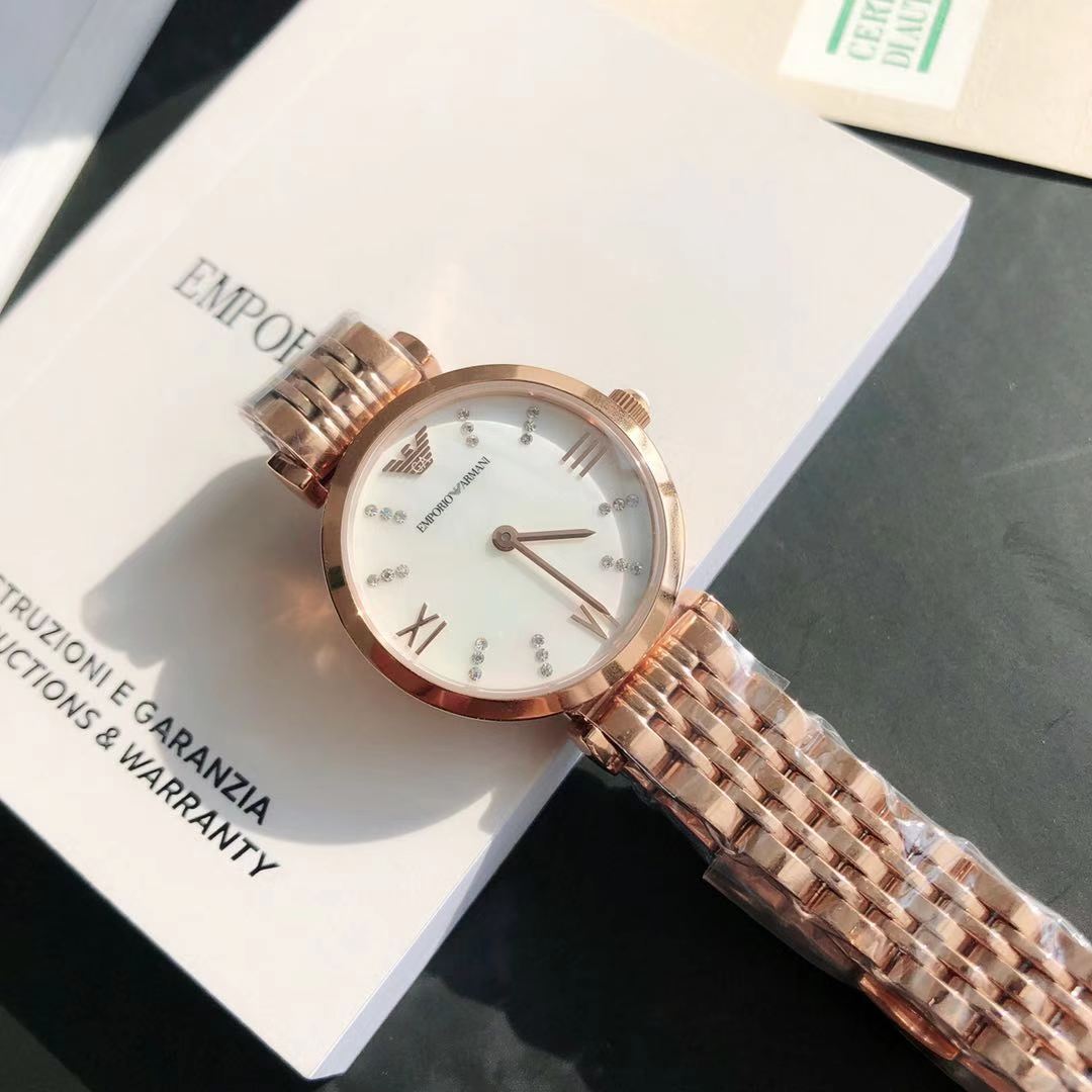 Emporio Armani Women’s Watch AR11223 – Rose Gold Stainless Steel Quartz Watch
