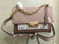 Michael Kors Cece Medium Logo Shoulder Bag in a tri-color design