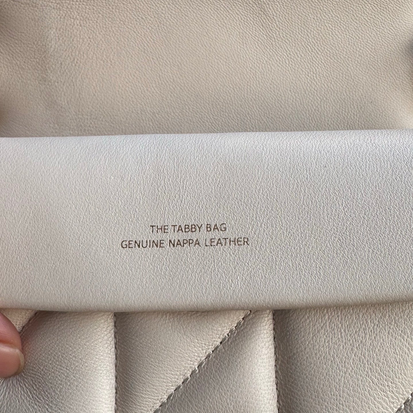 White Quilted Leather Chain Shoulder Bag