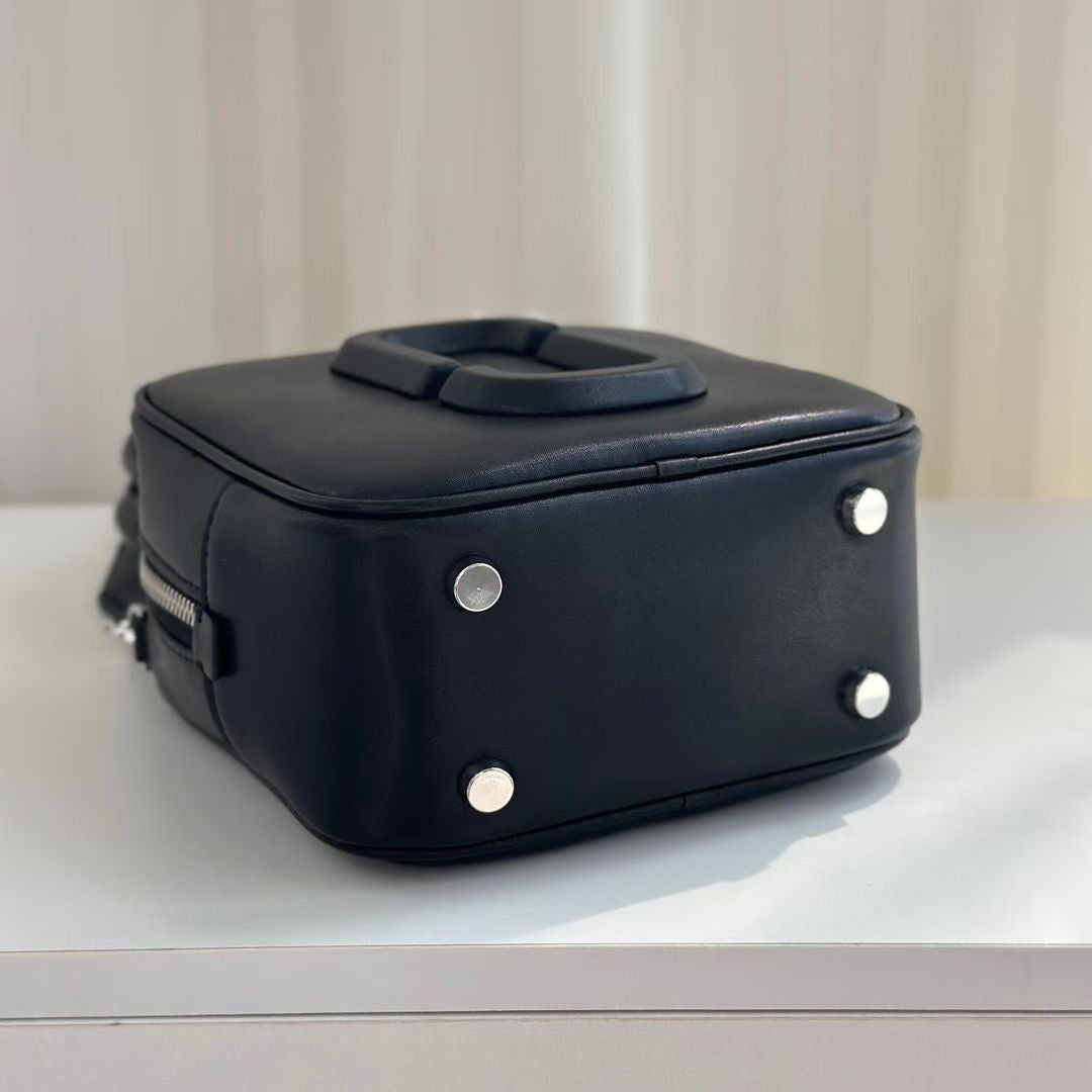 Marc Jacobs The Covered J Marc Cube Bag – Black