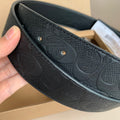 Coach men's reversible belt gift box set, 4-in-1 set