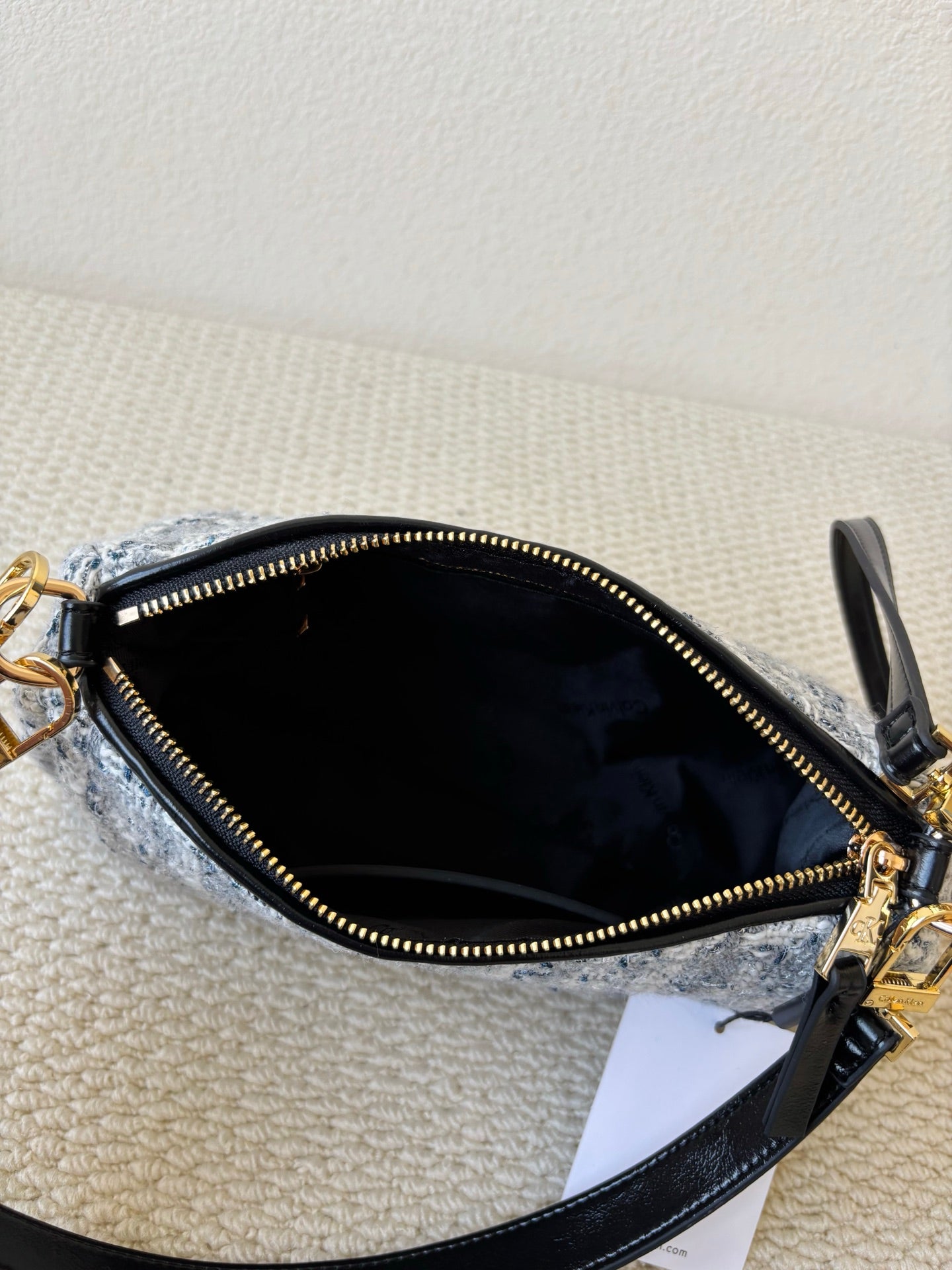 CK Tweed Underarm Bag – Elegant & Versatile