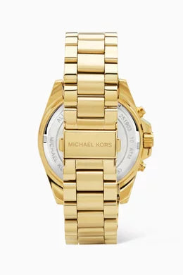Michael Kors Bradshaw MK5739 Gold-Tone Chronograph Watch