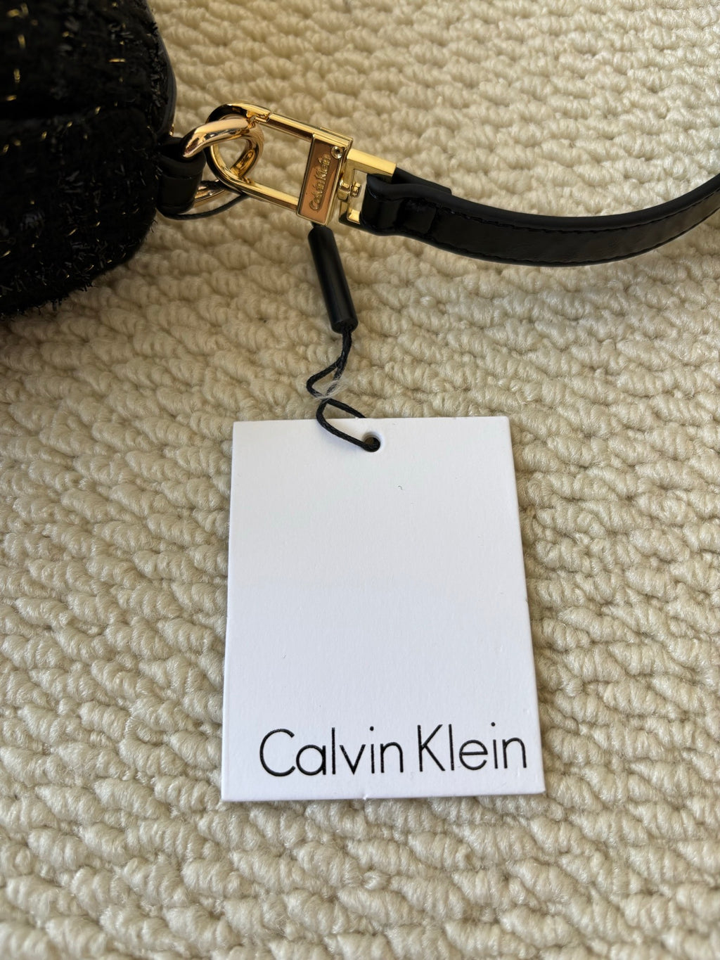 CK Tweed Underarm Bag – Elegant & Versatile