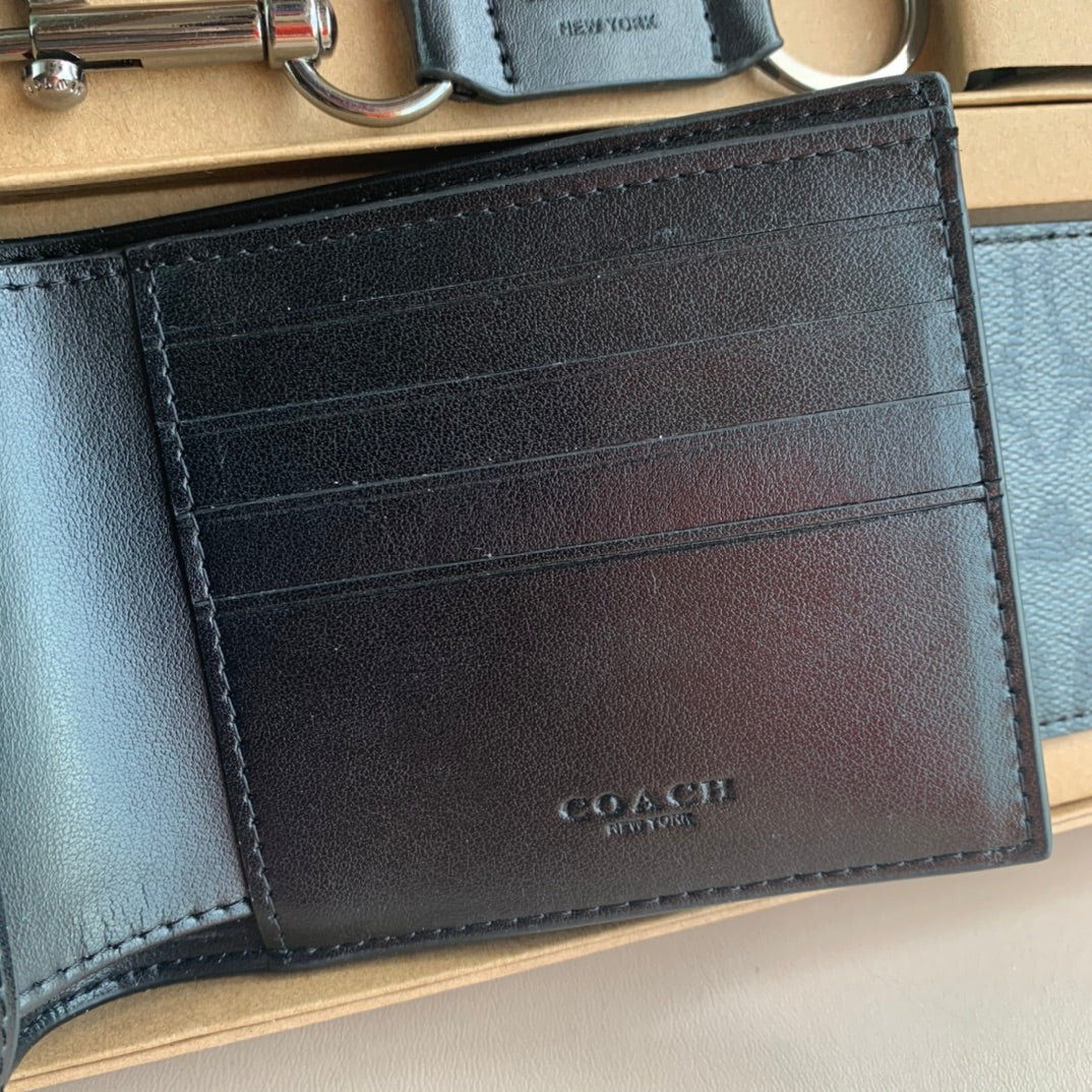 Coach Men’s Wallet Set – Robot Graphic