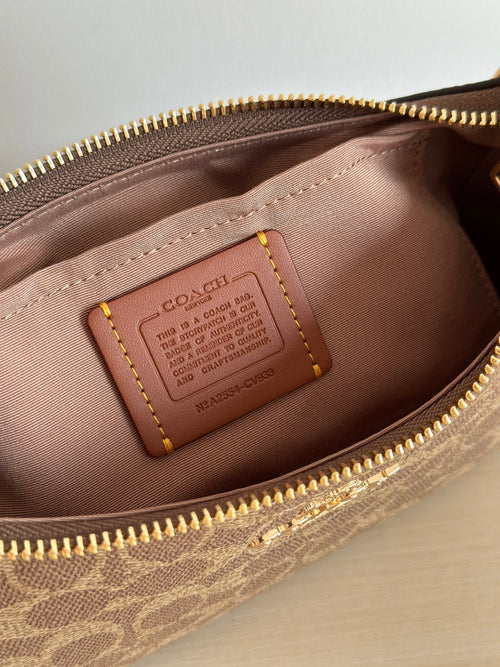Coach CV933 Teri Shoulder Bag – Signature Canvas