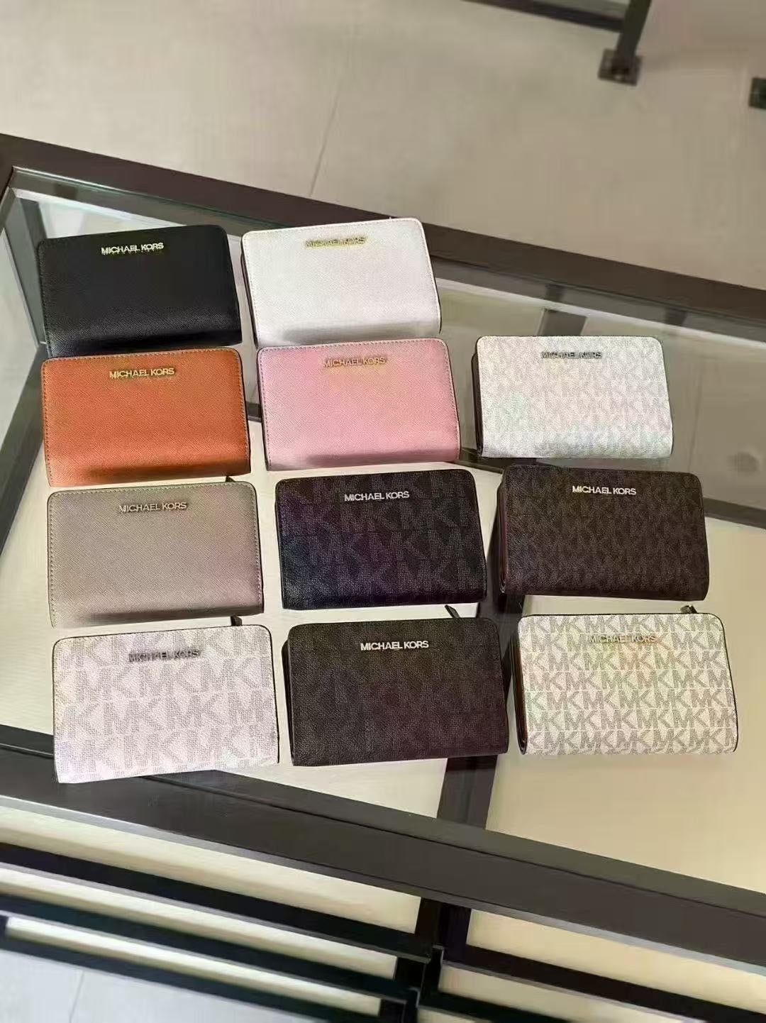 Michael Kors Jet Set Medium Zip Around Wallet