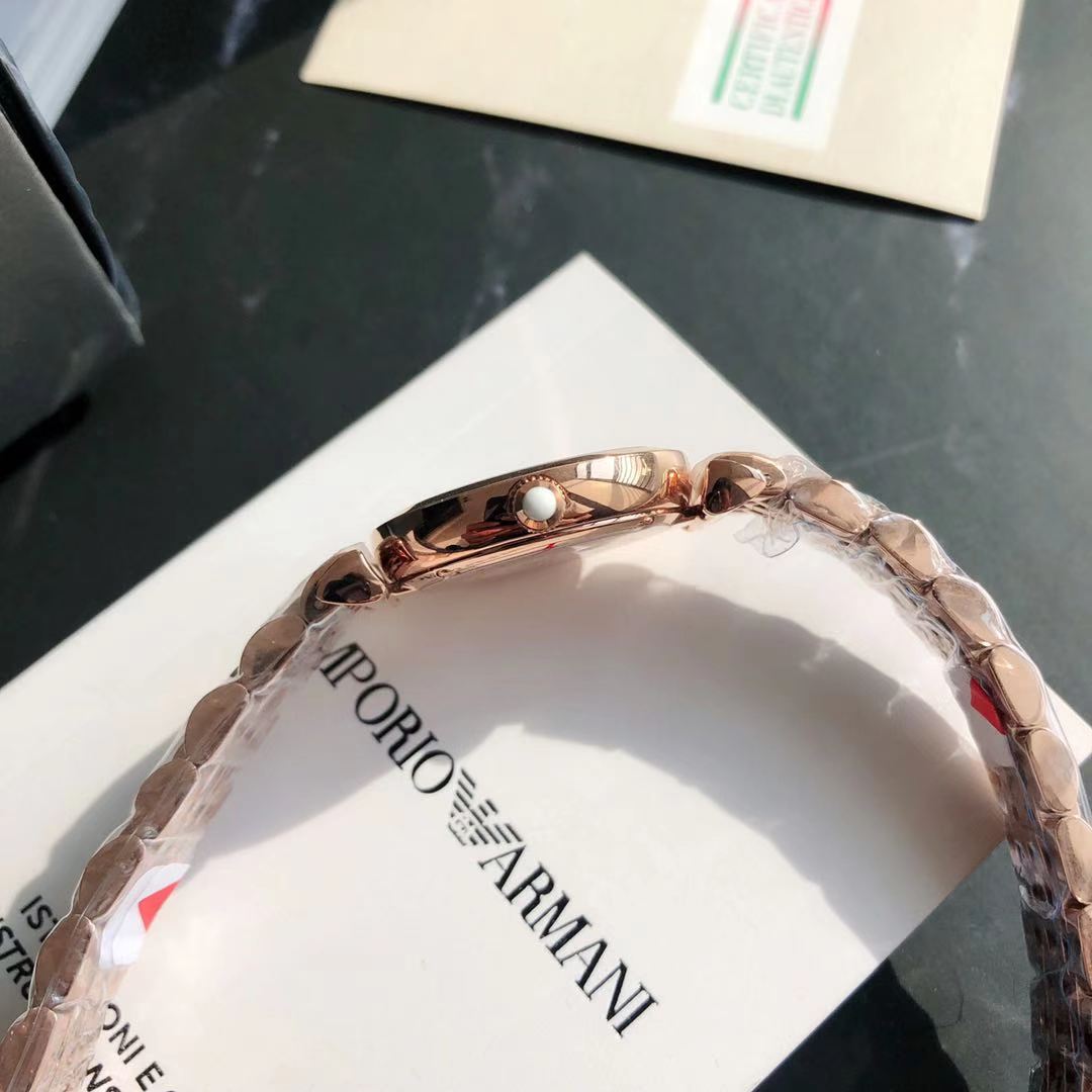 Emporio Armani Women’s Watch AR11223 – Rose Gold Stainless Steel Quartz Watch
