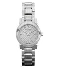 Burberry Charity 100 Diamonds Silver 26mm Women Stainless Steel Watch BU9213
