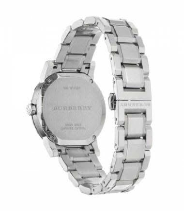 Burberry Charity 100 Diamonds Silver 26mm Women Stainless Steel Watch BU9213