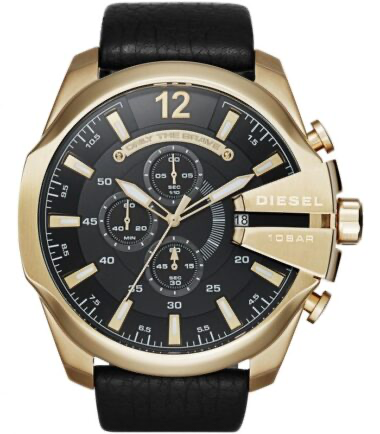 Diesel Men Black Quartz Watch (DZ4344)