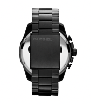 Diesel Men Quartz Black Dial Stainless Steel Case With And Bracelet Watch (DZ4283)